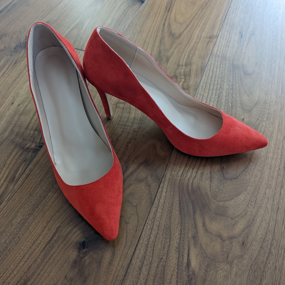 Burnt orange heels